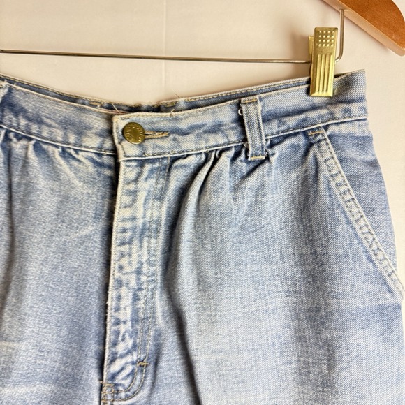 Vintage Stefano International Sportswear Acid Wash Mom Jeans 80s Womens 12P 14P - Picture 1 of 15